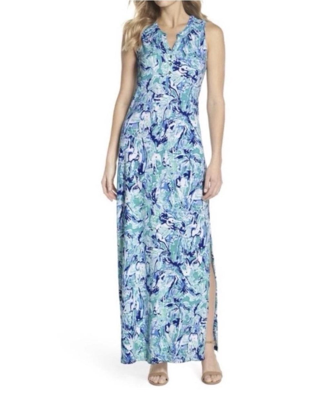 Lilly Pulitzer Essie Maxi Dress size M - Picture 4 of 4